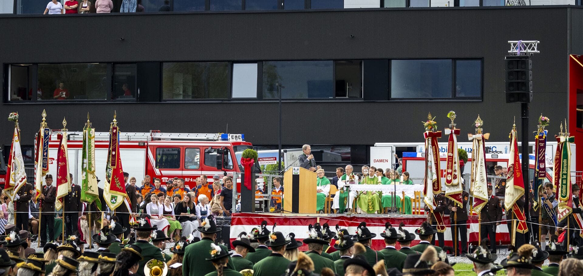 Einsatzzentrale Flachau Eröffnung Titelbild