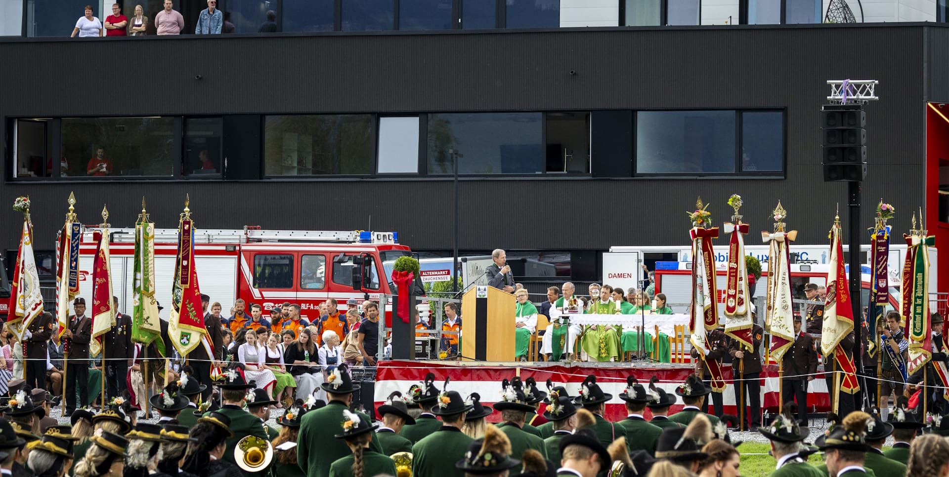 Einsatzzentrale Flachau Eröffnung Titelbild