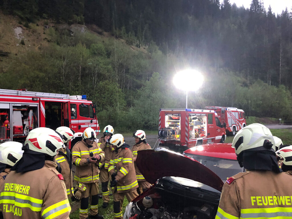 Technische Übung in Flachau