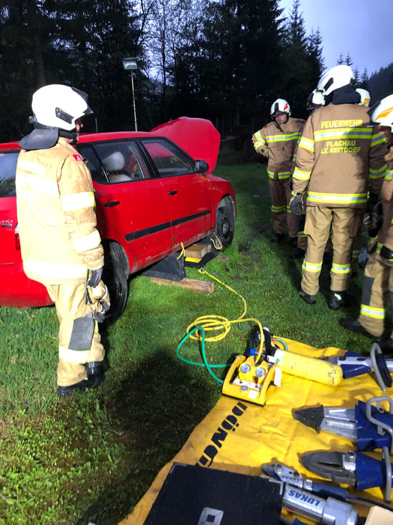 Technische Übung in Flachau