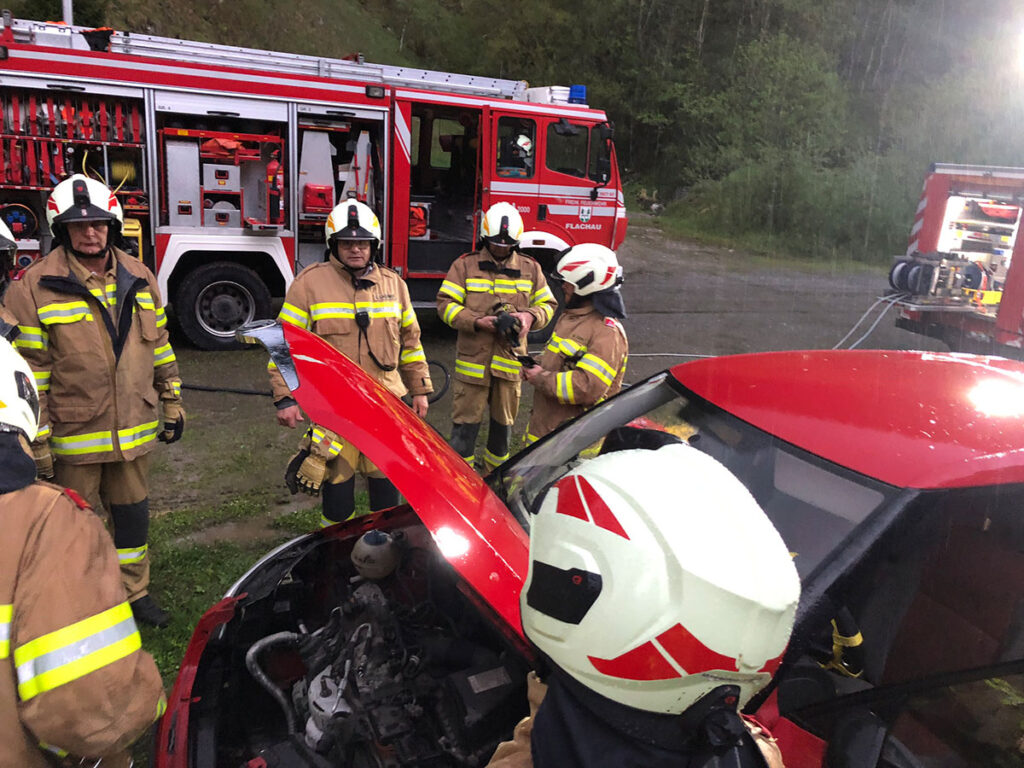 Technische Übung in Flachau