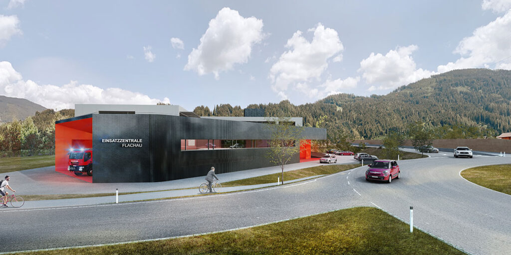 Einsatzzentrale in Flachau