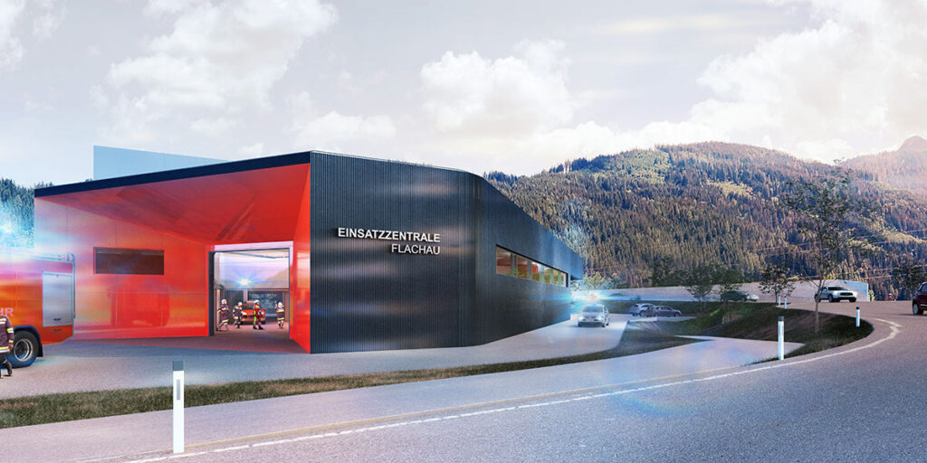 Einsatzzentrale in Flachau