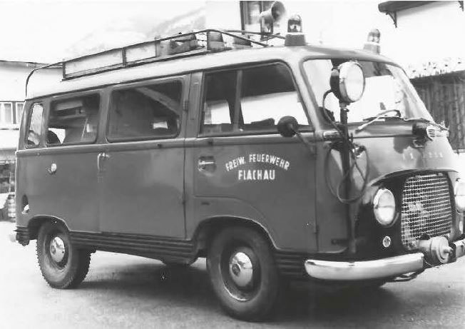Erstes Löschfahrzeug 1960
