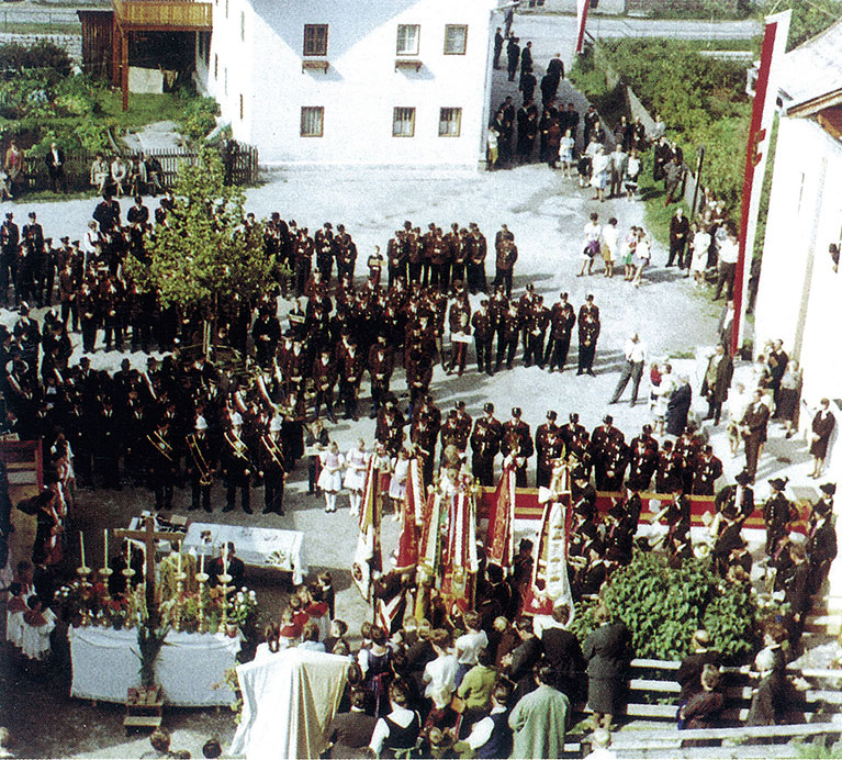 Fahnenweihe 1964