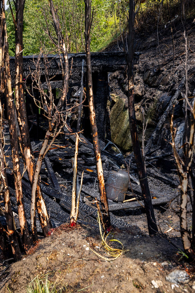 Feuerwehreinsatz - Flurbrand Spielplatz Perner