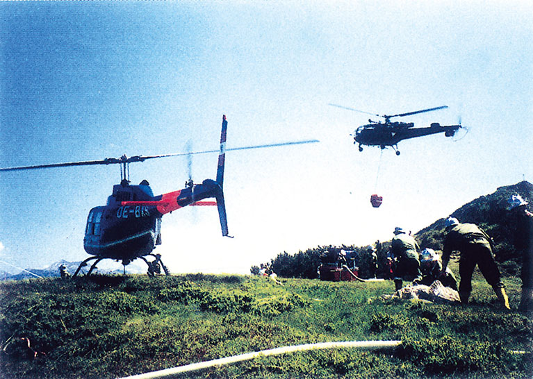 Waldbrandübung 1995